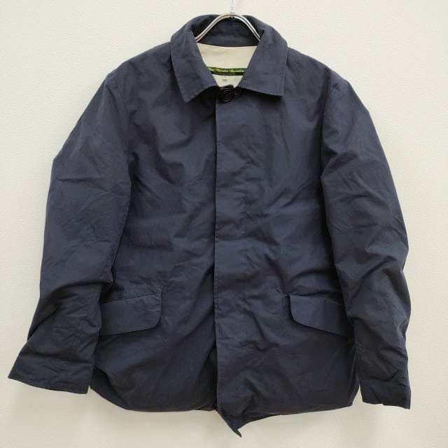 Paul Harnden マックコート ベンタイル サイズXS women’s mac coat コットン コート ネイビー レディース ポールハーデン【中古】4-0227