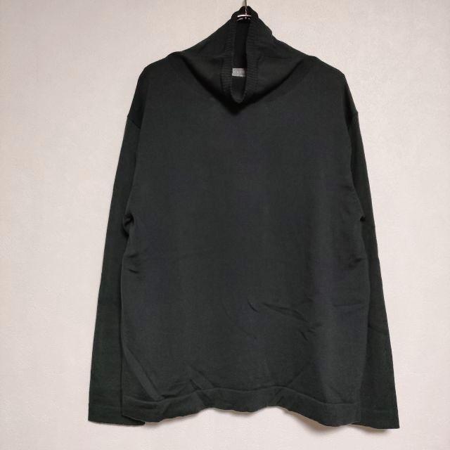 MARGARET HOWELL 579-326005 WASHABLE EXTRA FINE MERINO タートルネック セーター ニット 23AW ブラック メンズ マーガレットハウエル【中古】4-1127T∞