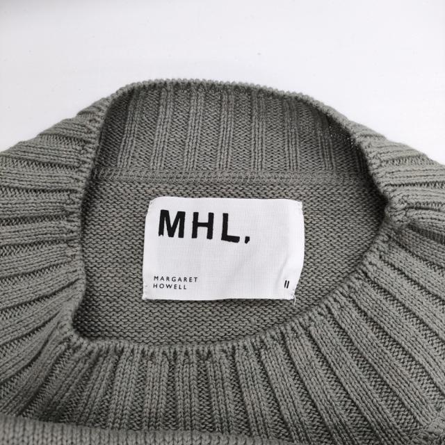 MHL. TWISTED COTTON LINEN 595-3263502 セーターニット 23SS カーキ エムエイチエル 5-0404M 250833 MHL. TWISTED COTTON LINEN 595-3263502 セーターニット 23SS