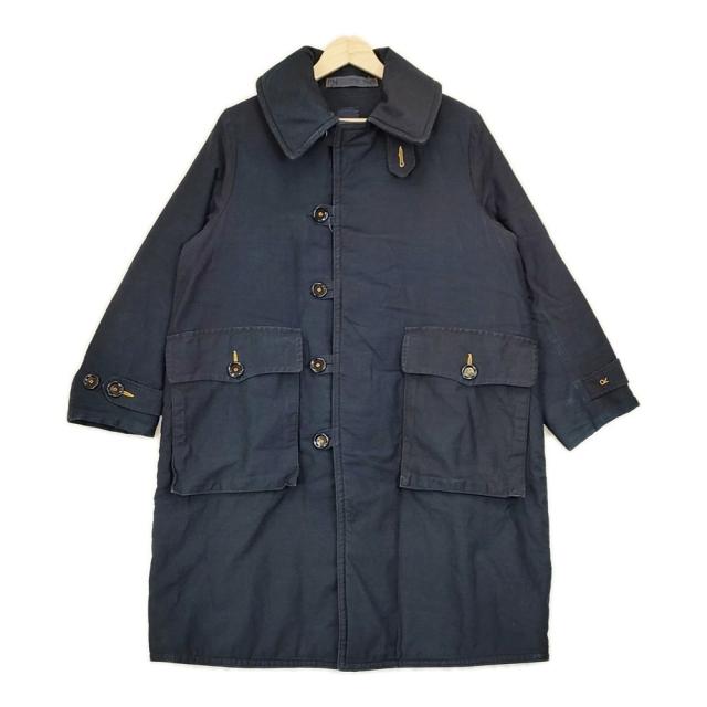 45R/45rpm 麦サテンのイヌイットコート インディゴ 定価97900円 5122008 サイズ2 中綿 コート ネイビー レディース フォーティーファイブアールピーエム【中古】5-1012A◆