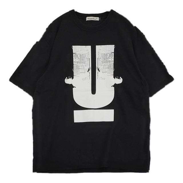 UNDERCOVER TEE Modular Synthe U UC1B3807 サイズ4 プリント 半袖Ｔシャツ カットソー ブラック メンズ アンダーカバー【中古】5-0713S♪