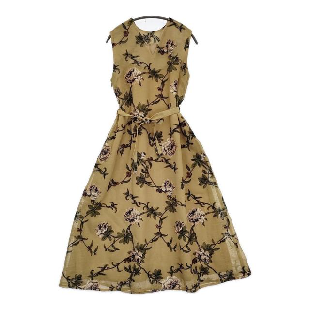 Ameri VINTAGE 2WAY JEANNETTE ORDINARY LINE DRESS サイズM