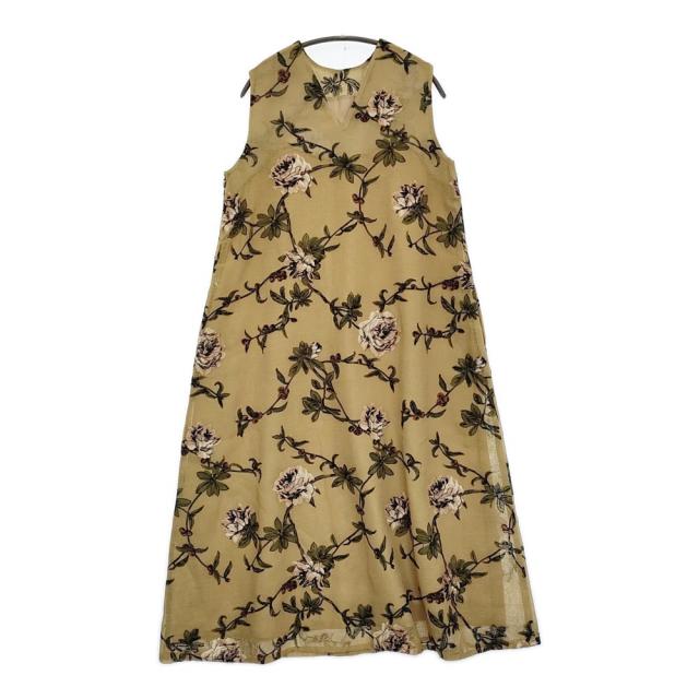 Ameri VINTAGE 2WAY JEANNETTE ORDINARY LINE DRESS サイズM