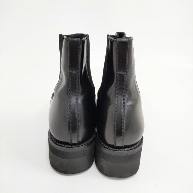 BEAUTIFUL SHOES ブリティッシュサイドゴアブーツ 24.5cm 定価74800円 ブーツ ブラック レディース ビューティフルシューズ【中古】5-1128T◎