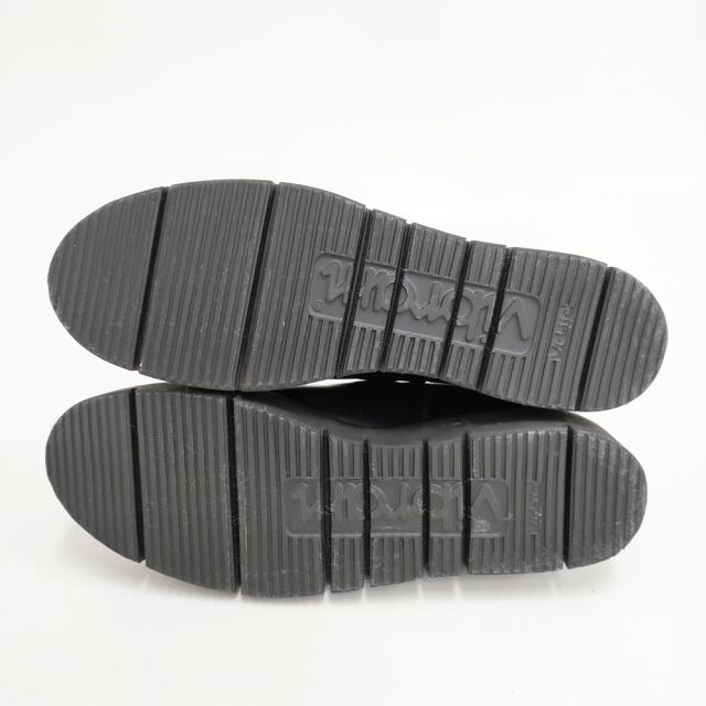 BEAUTIFUL SHOES ブリティッシュサイドゴアブーツ 24.5cm 定価74800円 ブーツ ブラック レディース ビューティフルシューズ【中古】5-1128T◎