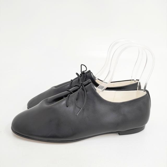 # BEAUTIFUL SHOES 新品 ONE PIECE SHOES 24.5cm ワンピースシューズ シューズ・靴 ブラック レディース ビューティフルシューズ【中古】5-1128G◎