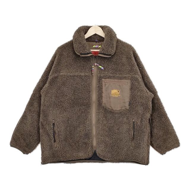 is-ness THM FLEECE JACKET Y (dot) BY NORDISK フリースジャケット YM41212 ボア ワイドット ジャケット ブラウン メンズ イズネス【中古】5-1012A◆