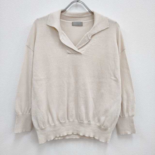 MARGARET HOWELL 578-3162003 COTTON HEMP 定価30800円 ニット