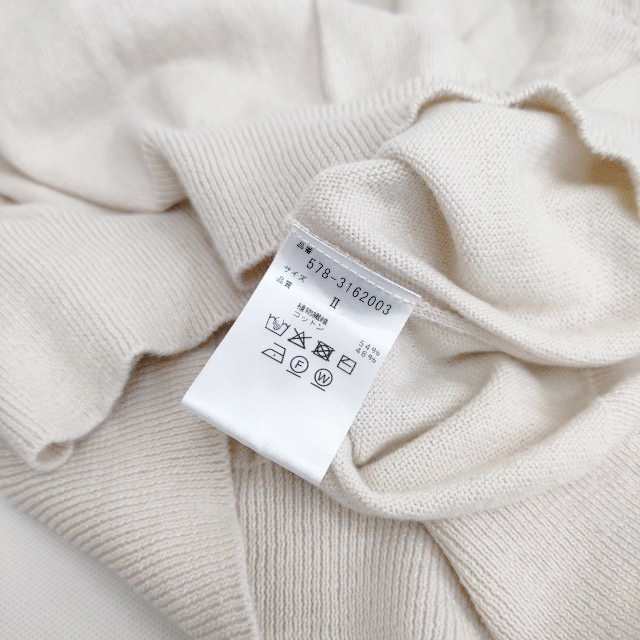 MARGARET HOWELL 578-3162003 COTTON HEMP 定価30800円 ニット