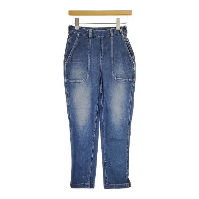45R/45rpm 麦デニムストレッチの桃比女（インディゴ 焦）定価38500円 デニムパンツ ブルー レディース フォーティーファイブアールピーエム【中古】5-0203G∞の通販は