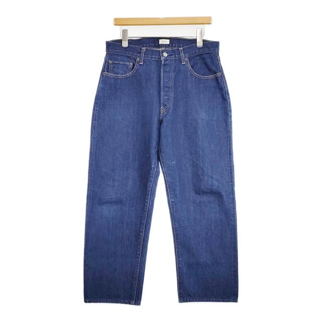CIOTA PTM-1WA 本藍スビンコットン 13.5oz ストレートデニム ジーンズ サイズ32 デニムパンツ ブルー メンズ シオタ【中古】6-0504G∞