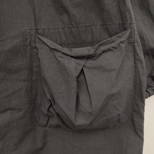 nest Robe 01233-1414 コットン ラミー ミトンポケット ロング シャツワンピース ワンピース 23AW ブラック レディース ネストローブ【中古】6-0511M△_5