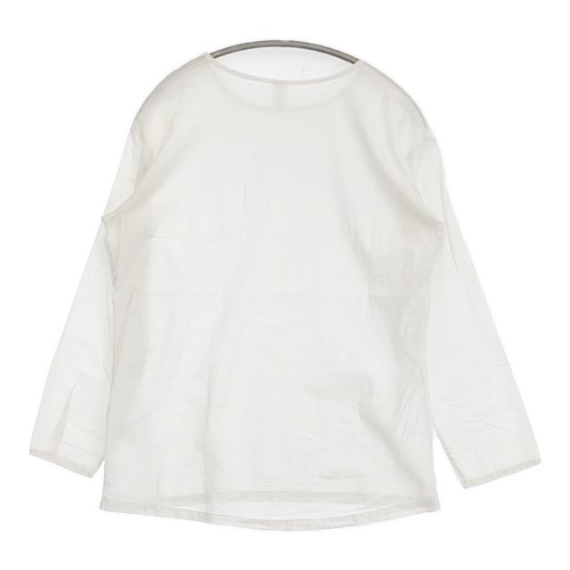 Yoli Simple blouse シンプルブラウス YL-TP27-25SS コットン ブラウス シャツ 25SS ホワイト レディース ヨリ【中古】6-0518M∞_1