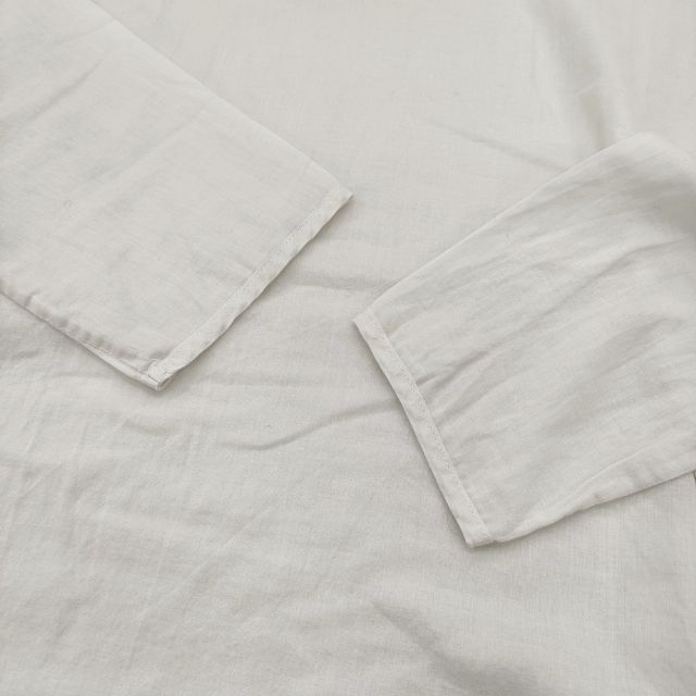 Yoli Simple blouse シンプルブラウス YL-TP27-25SS コットン ブラウス シャツ 25SS ホワイト レディース ヨリ【中古】6-0518M∞_4