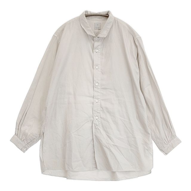 SP STASTNY PRODUKT エシュペー SP1611-3L6 コットン バックギャザー FREE ブラウス シャツ ライトベージュ レディース【中古】6-0518M∞
