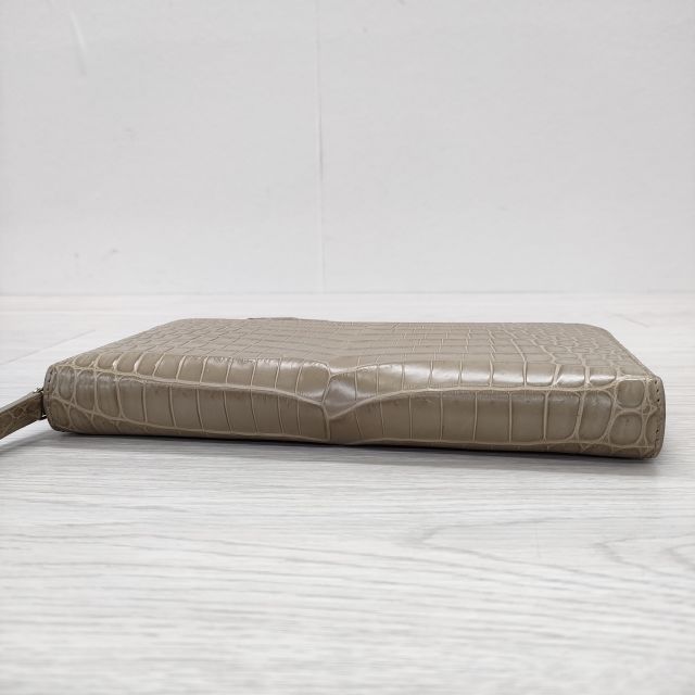 tamami watanabe tamed 型押し レザー 革 長財布 ハンドバッグ  