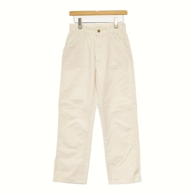 45R/45rpm ヨットホワイトの908ペインターパンツ 定価28600円 サイズ28 パンツ キナリ オフホワイト レディース フォーティーファイブアールピーエム【中古】5-0907G∞