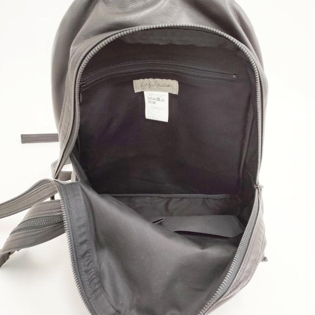 Yohji Yamamoto レザーバックパック 牛革 リュック リュック