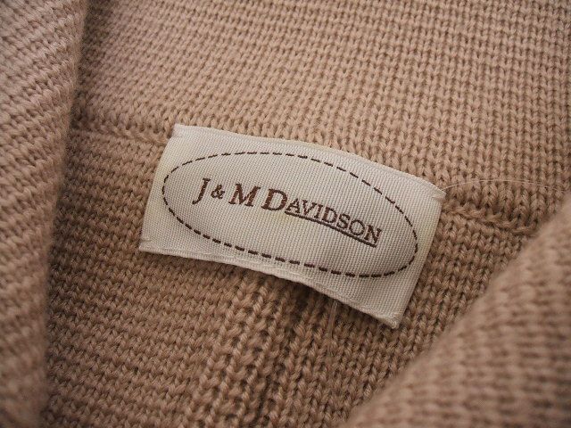ジェイアンドエムデヴィッドソン J&M Davidson ニットコート ピンク J&M Davidson ニットコート Gilberte 121000円 サイズS コート