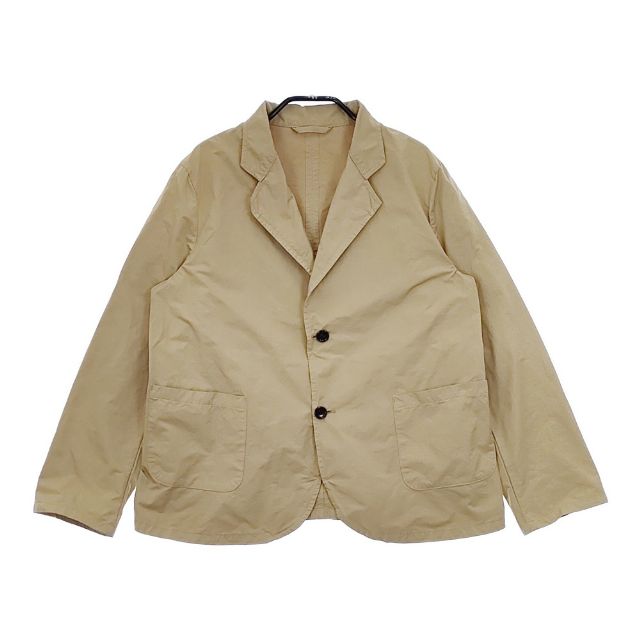 R&D.M.Co- 新品 定価50600円 ガーメントダイ スタンドカラー ジャケット ベージュ レディース オールドマンズテーラー【中古】5-0409M∞