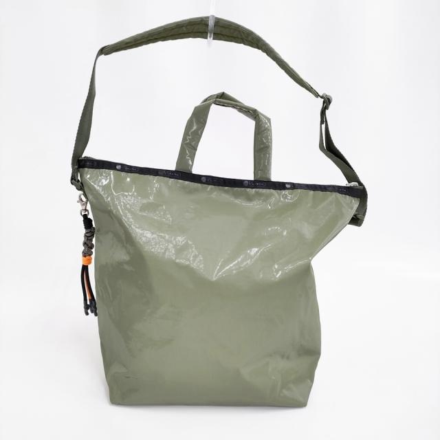 LeSportsac/AMERI DX EASY CARRY TTE W/CHRM ナイロン トートバッグ