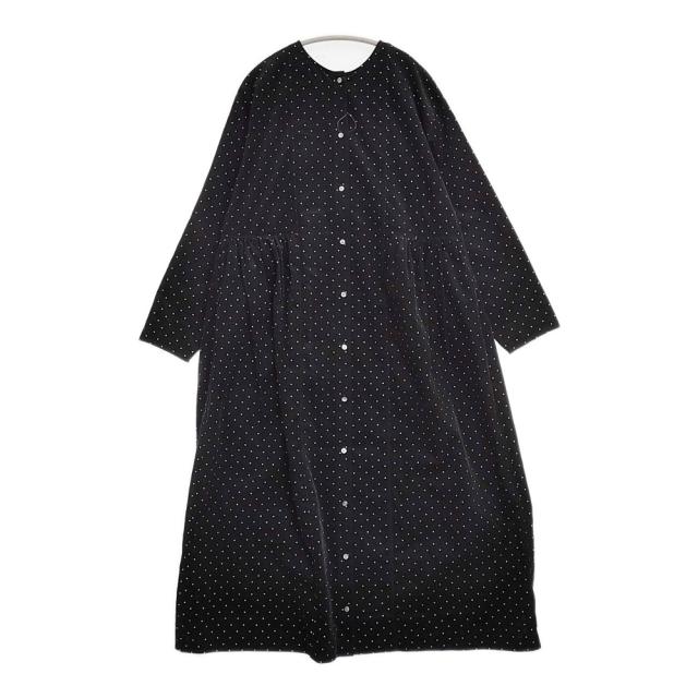 かぐれ ドットコーデュロイ2WAYワンピース GA47-26M006 ワンピース 24AW ブラック ベージュ レディース かぐれ【中古】6-0210T♪