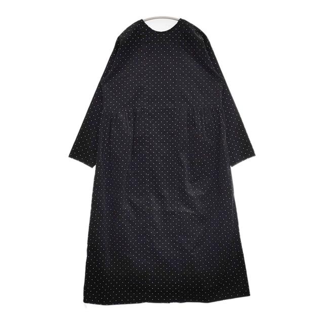 かぐれ ドットコーデュロイ2WAYワンピース GA47-26M006 ワンピース 24AW ブラック ベージュ レディース かぐれ【中古】6-0210T♪