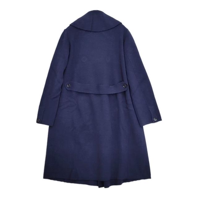 45R/45rpm カメリヤスムースのAKIYAコート 定価79200円 サイズ1 コート ネイビー レディース フォーティーファイブアールピーエム【中古】6-0210T♪_2