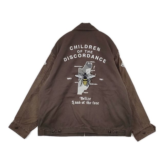 Children of the discordance 新品 DICKIES SOUVENIR JACKET 定価55000円 ジャケット 24AW ブラウン メンズ チルドレンオブザディスコーダンス【中古】5-1030T∞