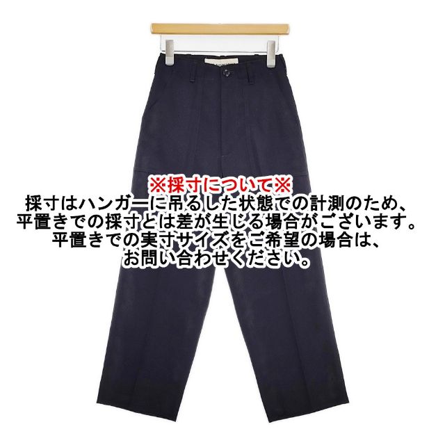 THE SHINZONE BAKER PANTS TYPE-3 定価31900円 24AMSPA09 ベイカー パンツ 24AW ネイビー レディース シンゾーン【中古】6-0520G∞_5