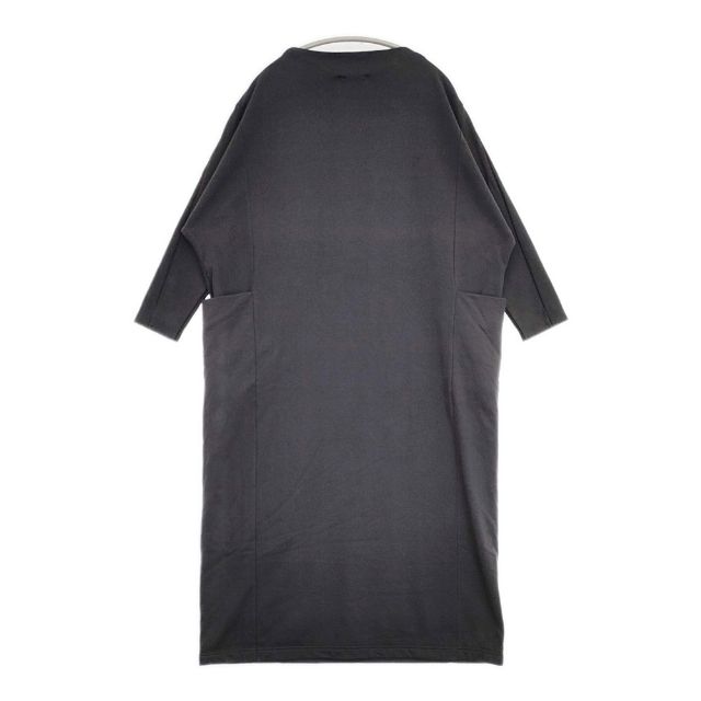 vie evam eva sweat one-piece sumi スミクロ 定価28600円 V233C902 ワンピース 23AW ブラック レディース ヴィー エヴァムエヴァ【中古】6-0513M∞_1