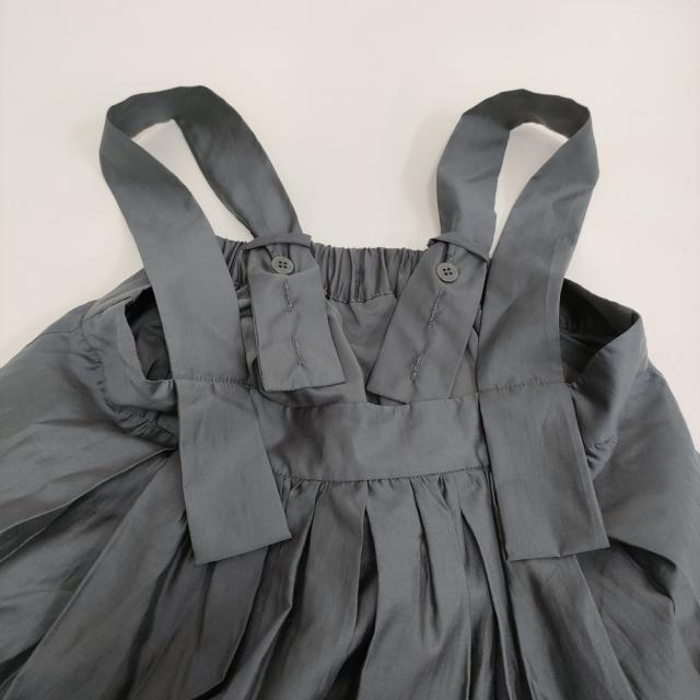 MARECHAL TERRE 新品 Salopette skirt サロペットスカート サイズ1 ZMT242OP113 ワンピース 24SS グレー レディース マルシャルテル【中古】6-0307M♪_2