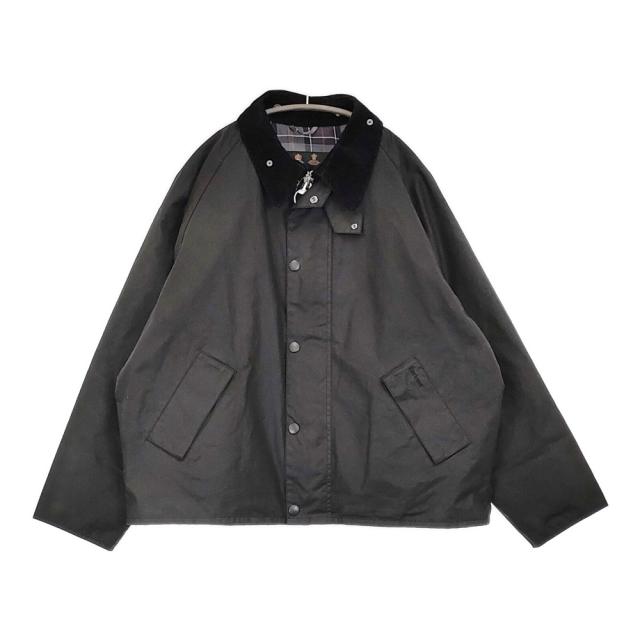 Barbour トランスポート ワックス ジャケット サイズ40 242MWX1678 ジャケット ブラック メンズ バブアー【中古】6-0407T♪