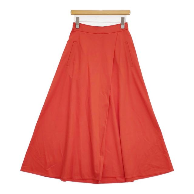 COGTHEBIGSMOKE HALO SEMI-FLARE SKIRT 8501-130-823-1 フレアロングスカート オレンジ レディース コグ ザ ビッグスモーク【中古】6-0403M♪