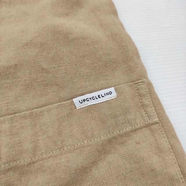 nest Robe UpcycleLino ノースリーブトレンチベスト 01231-1305 リネンコットンロングベスト 23SS ベージュ レディース ネストローブ【中古】6-0403M♪_3