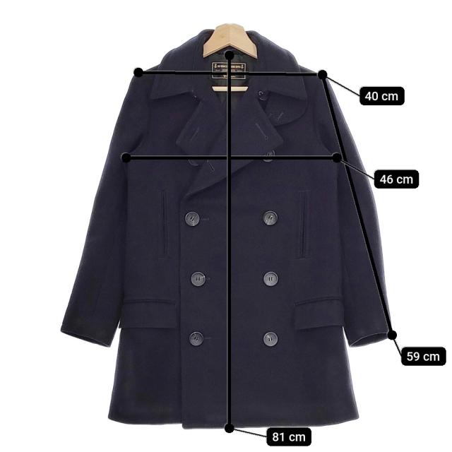 THE RERACS/Ron Herman 別注 メルトンピーコート  ピーコート 米国海軍 レディース ザリラクス/ロンハーマン【中古】4-1204A▲