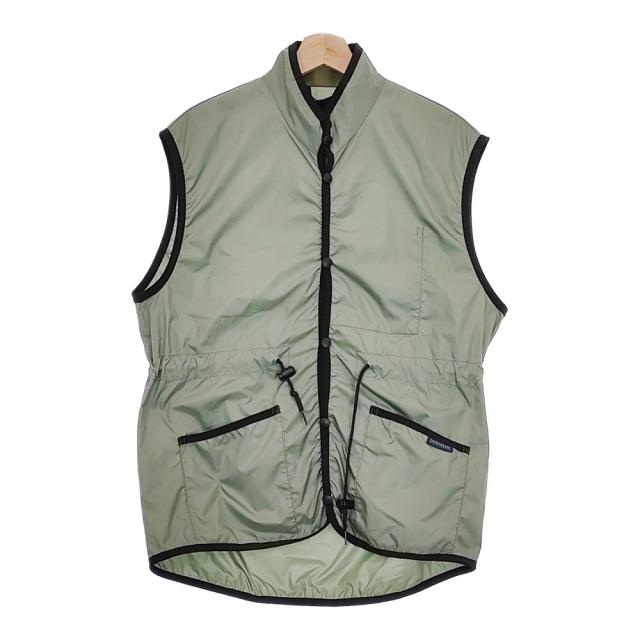 LAVENHAM LV5009 PACKABLE GATHERED WAIST MICKFILD サイズS 定価37400円 パッカブル ベスト カーキ メンズ ラベンハム【中古】4-1210M♪