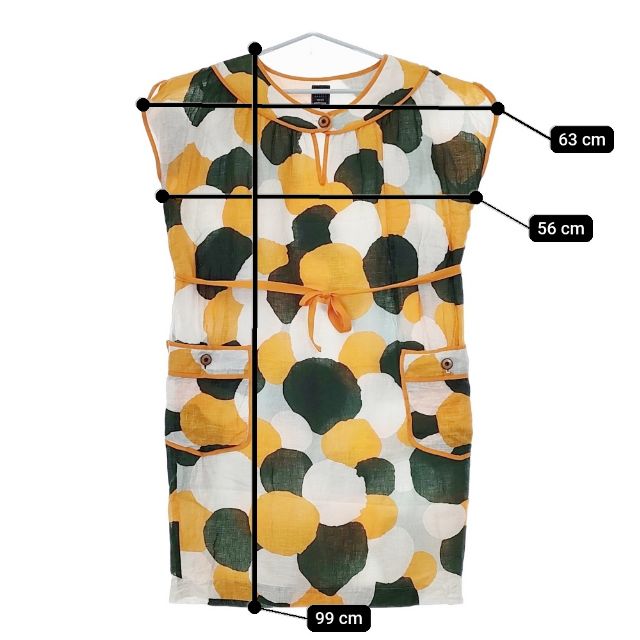 店長特典付き 「mina perhonen」 ノースリーブワンピース S ホワイト