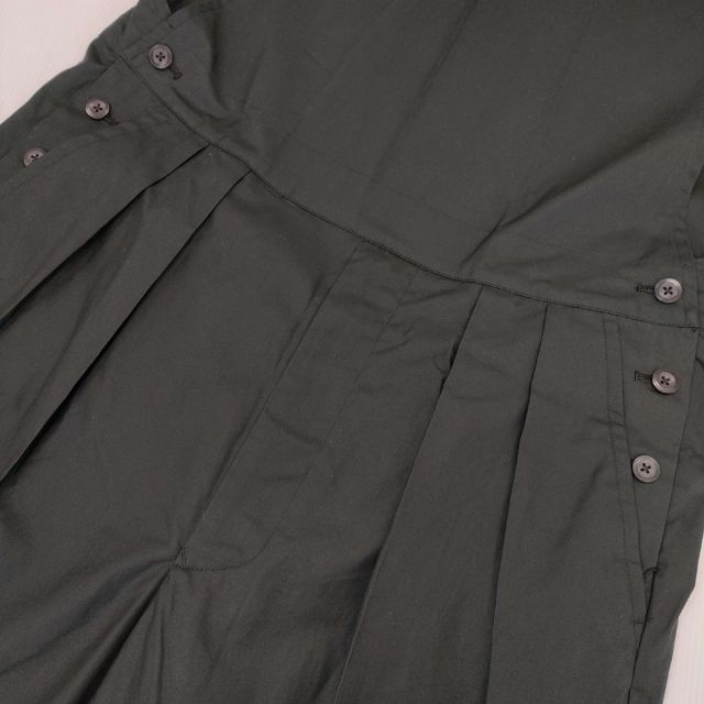 Scye Overall Shorts 1123-81068 オーバーオール ブラック レディース サイ【中古】5-0927M∞_3