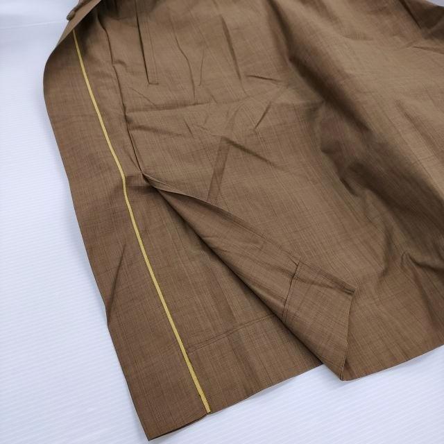 Haat ISSEY MIYAKE HA11FT676 泥染め サイズ2 ノースリーブ ワンピース ブラウン レディース ハートイッセイミヤケ【中古】5-0731S♪_7