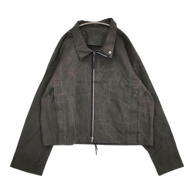 #JAKUBMASAR 新品 LIAZ JACKET 定価77000円 サイズ3 リバーシブル ワーク ジャケット 24SS ブラック メンズ【中古】5-0930M♪