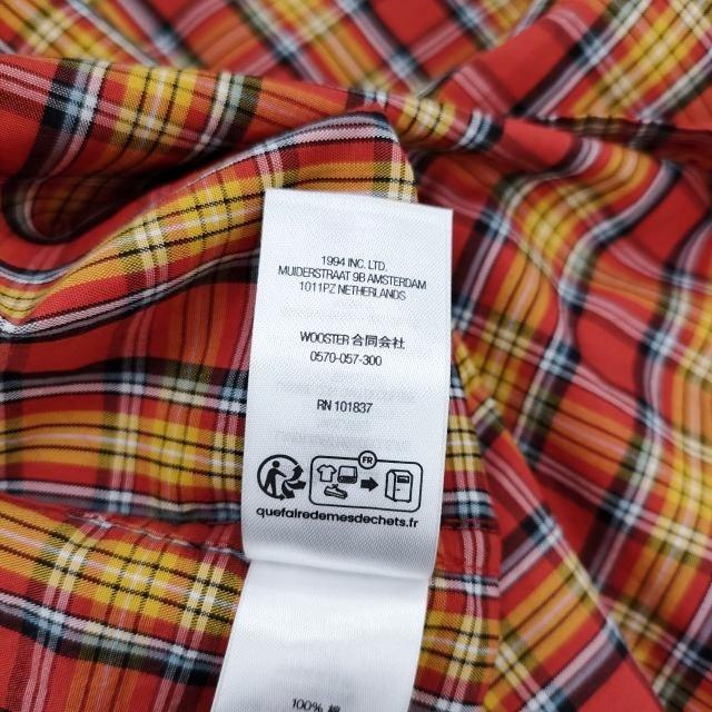 Supreme 新品タグ付き Plaid Short-Sleeve Shirt サイズXL SS25S12 チェック 半袖シャツ 25SS レッド メンズ シュプリーム【中古】5-1219S♪_7