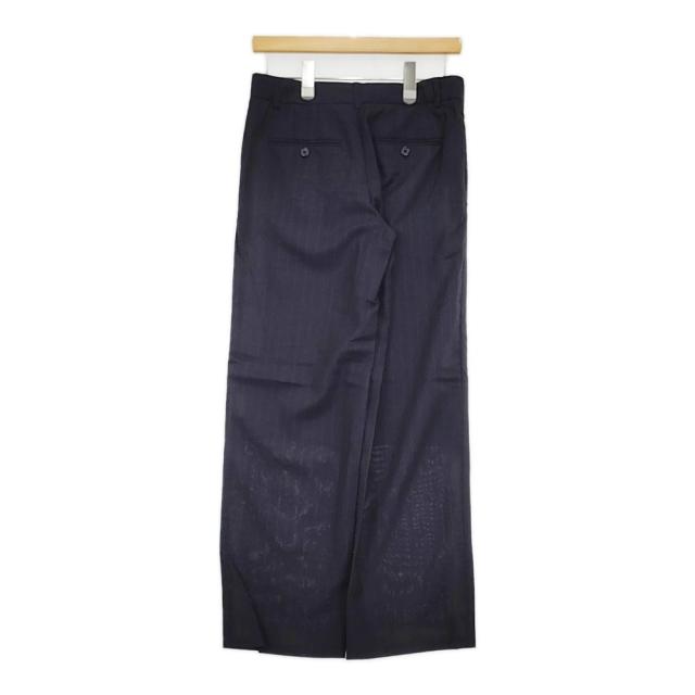 MARGARET HOWELL 578-120205/578-142204 ジャケット パンツ ストライプ セットアップ ネイビー レディース マーガレットハウエル【中古】5-0805M♪ MARGARET HOWELL 578-120205/578-142204 ジャケット パンツ ストライプ