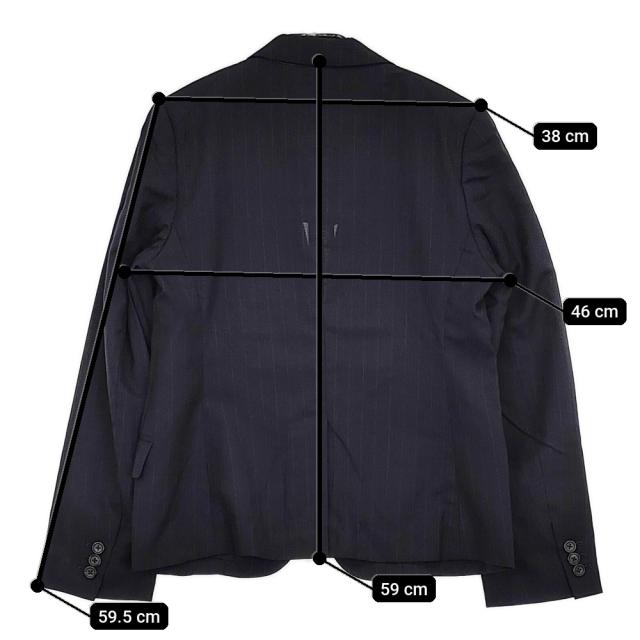 MARGARET HOWELL 578-120205/578-142204 ジャケット パンツ ストライプ