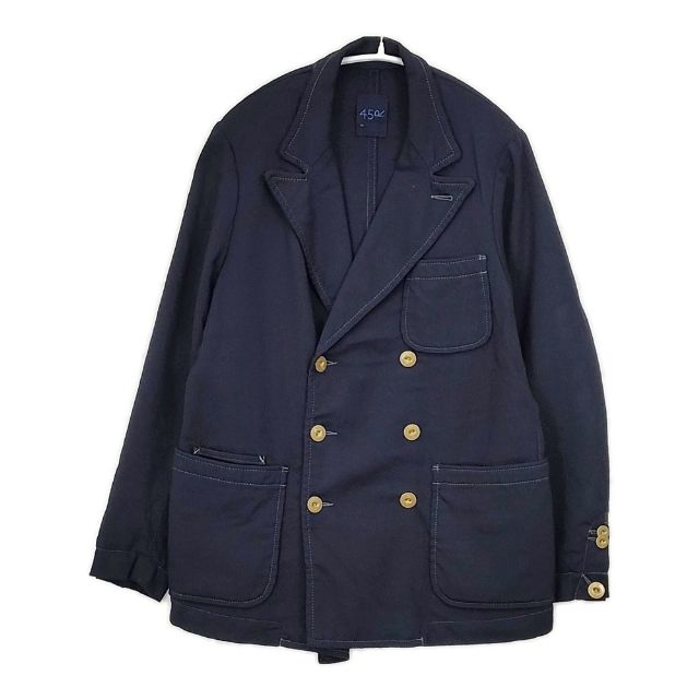45R/45rpm ウールサージの908ヨットマンジャケット 定価80300円 ジャケット ネイビー レディース フォーティーファイブアールピーエム【中古】5-1116T∞