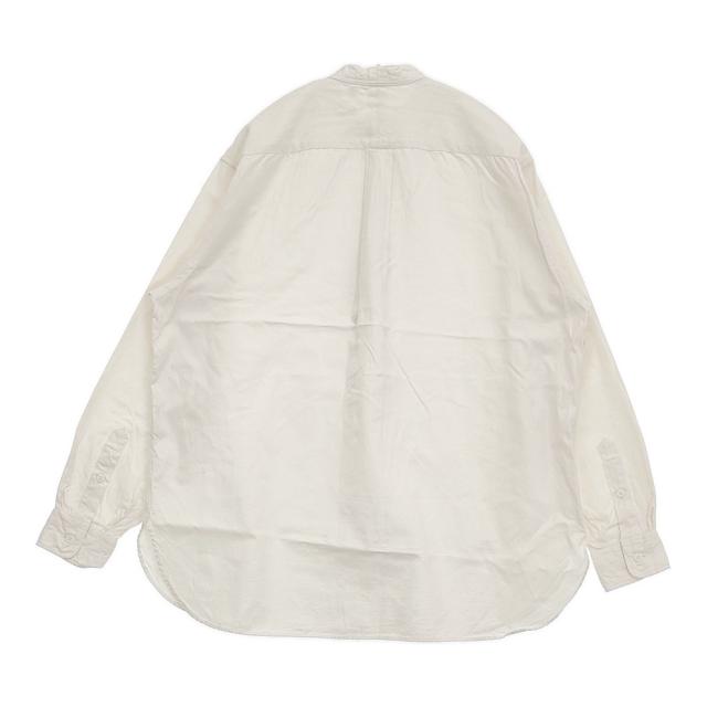 KAPTAIN SUNSHINE Pullover Shirt Finx Cotton Oxford 定価35200円 長袖シャツ 24SS アイボリー メンズ キャプテン サンシャイン【中古】5-0805M♪