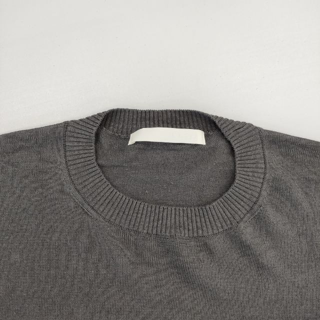 evam eva linen tunic リネンチュニック E251K215 ニット ワンピース 25SS グレー レディース エヴァムエヴァ【中古】6-0411M∞
