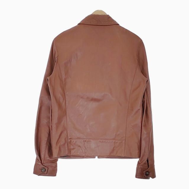 Maison Martin Margiela レザージャケット ここのえ期 アーカイブ 48 ブルゾン 09SS ブラウン メンズ メゾンマルタンマルジェラ【中古】4-1031T♪_1