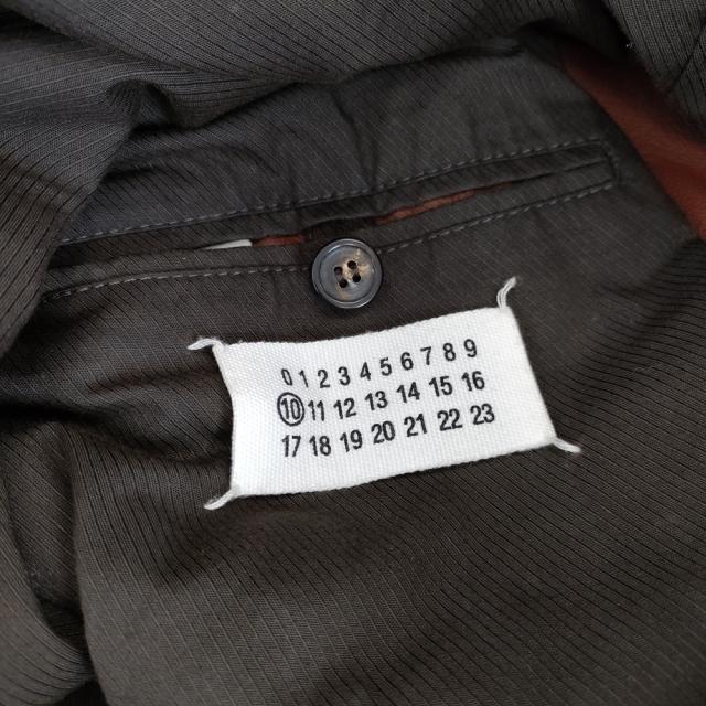 Maison Martin Margiela レザージャケット ここのえ期 アーカイブ 48 ブルゾン 09SS ブラウン メンズ メゾンマルタンマルジェラ【中古】4-1031T♪_3