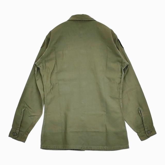 US.ARMY 70’s ユーティリティシャツ 70年代 15 1/2 X33 長袖シャツ カーキ メンズ ユーエスアーミー/アメリカ軍【中古】5-0805M♪_1